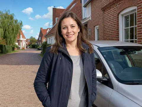 Verkäufer aus Bad Sassendorf mit dem verkauften Fahrzeug