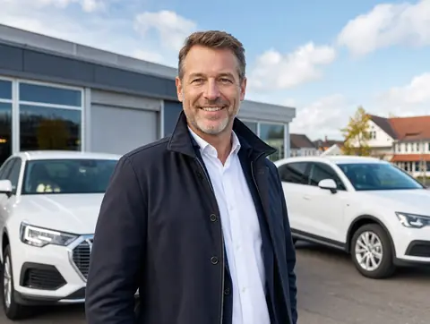 Verkäufer aus Wickede (Ruhr) mit dem verkauften Fahrzeug