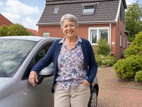 Verkäufer aus Erwitte mit dem verkauften Fahrzeug