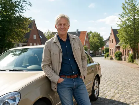 Verkäufer aus Anröchte mit dem verkauften Fahrzeug